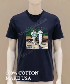 Mets Jesse Winker Parental Advisory Explicit Content funny america t-shirts