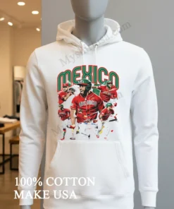 Mexico National Baseball Team Player Collage Graphic funny america t-shirts