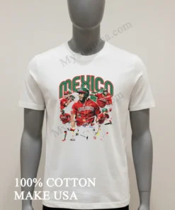 Mexico National Baseball Team Player Collage Graphic funny america t-shirts