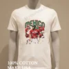 Mexico National Baseball Team Player Collage Graphic Shirt White T Shirt