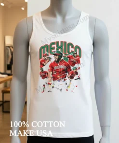 Mexico National Baseball Team Player Collage Graphic funny america t-shirts