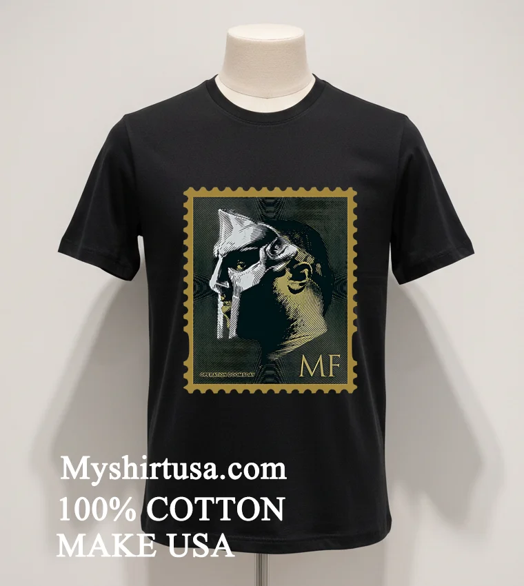 Mf Doom Hip Hop Stamp Shirt - balck-shirt Mf Doom Hip Hop Stamp Shirt Balck Shirt 1