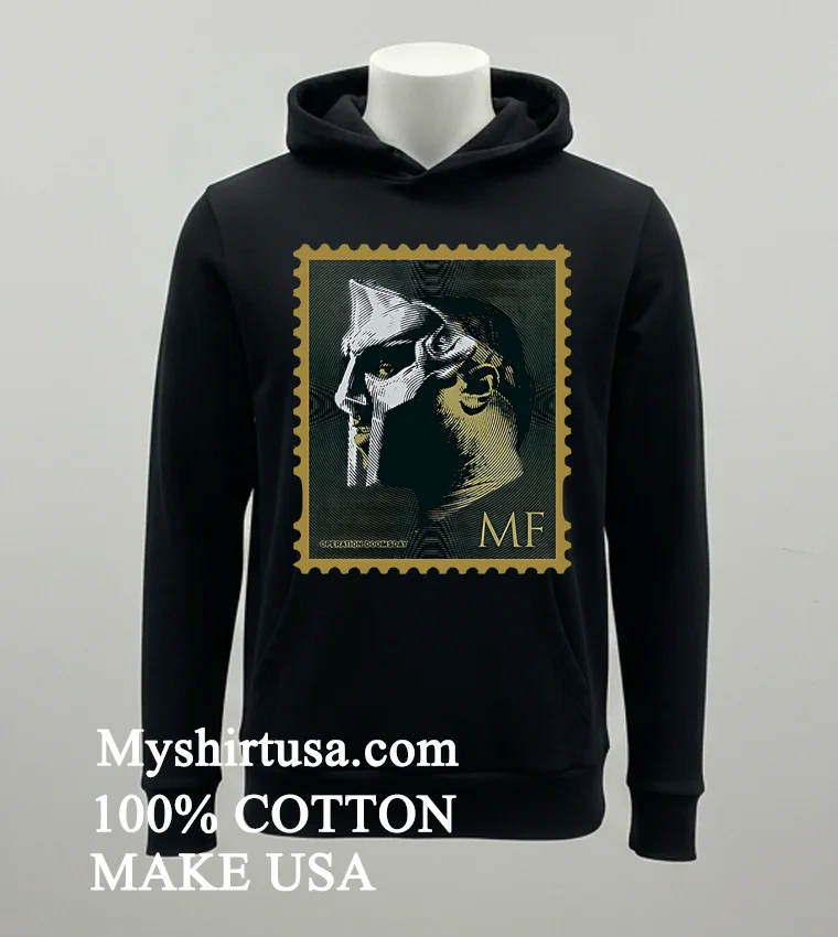 Mf Doom Hip Hop Stamp Shirt Balck Shirt