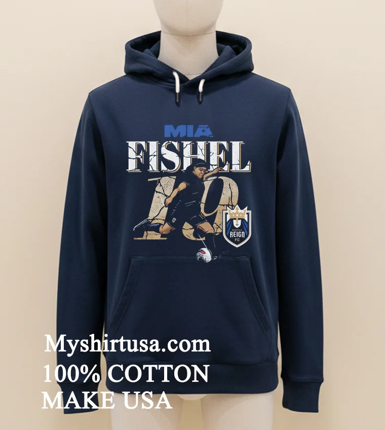 Mia Fishel Seattle Reign Cracked Number 19 American Soccer Player Shirt - navy-shirt Mia Fishel Seattle Reign Cracked Number 19 American Soccer Player Shirt Navy Shirt 1