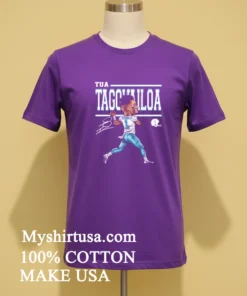 Miami Dolphins Tua Tagovailoa Cartoon Signature Shirt