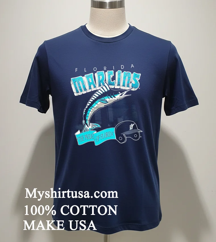 Miami Florida Marlins 1994 Shirt Navy Shirt 1