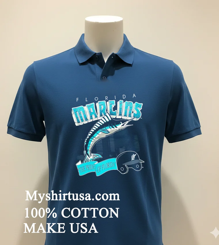 Miami Florida Marlins 1994 Shirt Navy Shirt 2