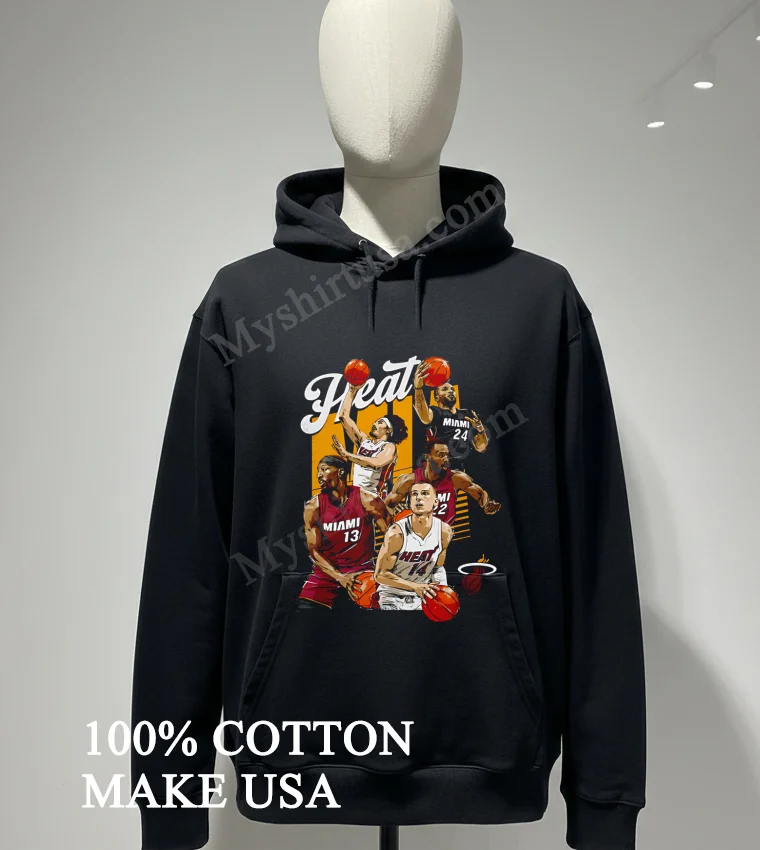 Miami Heat Nba Basketball Players Team Roster Shirt Hoodie Shirt