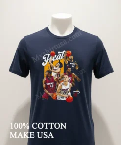 Miami Heat Nba Basketball Players Team Roster funny america t-shirts