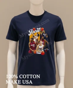 Miami Heat Nba Basketball Players Team Roster funny america t-shirts