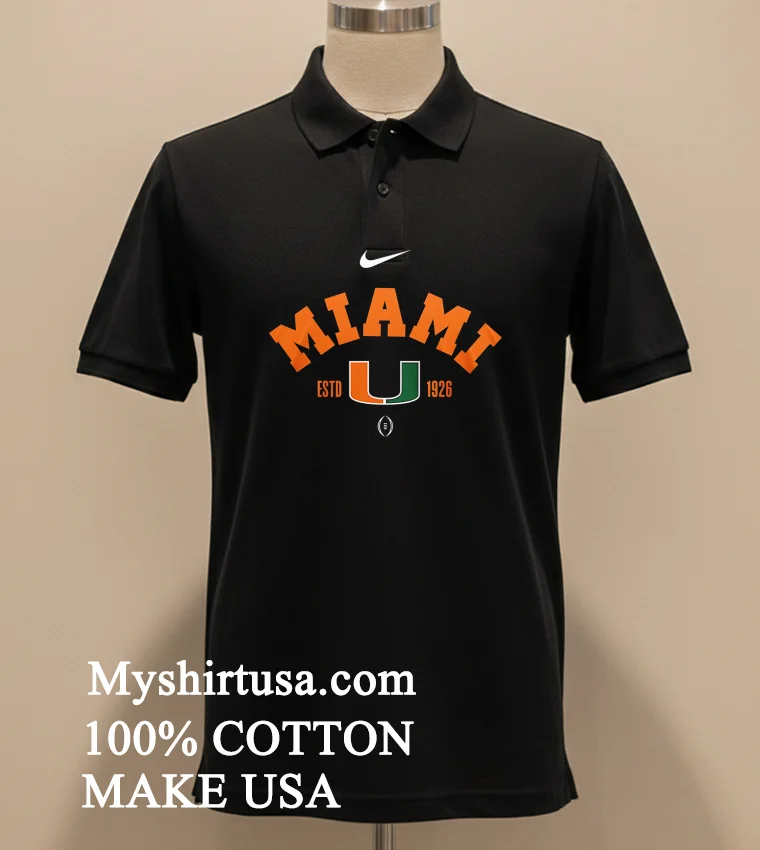 Miami Hurricanes Ncaa National Champions 2026 Shirt - balck-shirt Miami Hurricanes Ncaa National Champions 2026 Shirt Balck Shirt 1