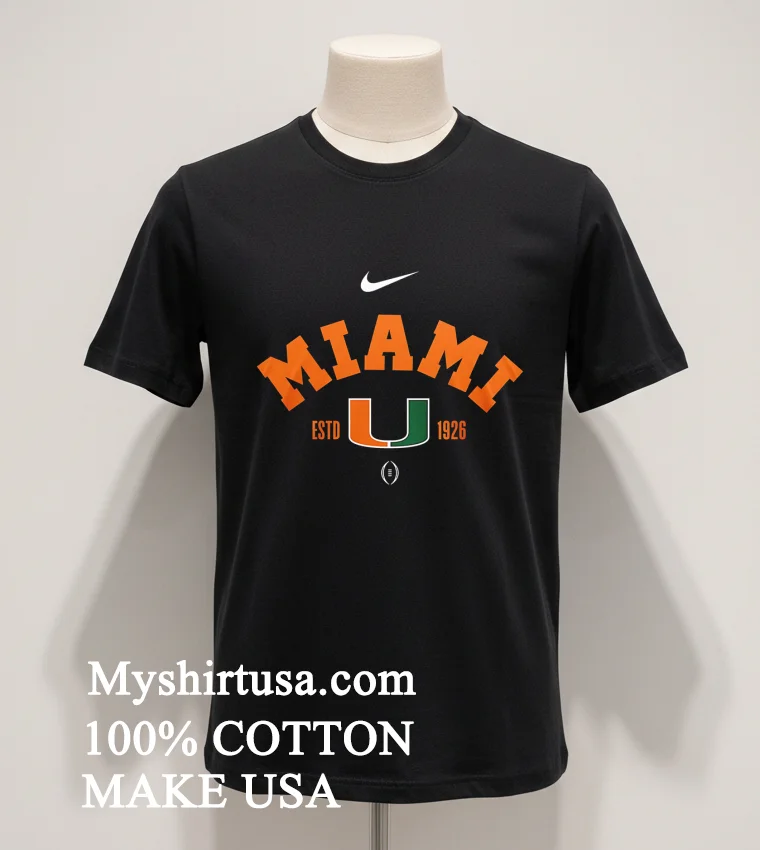 Miami Hurricanes Ncaa National Champions 2026 Shirt Balck Shirt