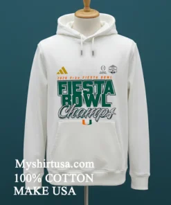 Miami Hurricanes Playoff 2026 Fiesta Bowl Champs Shirt