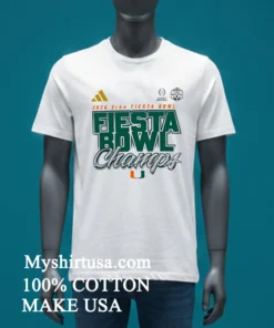 Miami Hurricanes Playoff 2026 Fiesta Bowl Champs Shirt