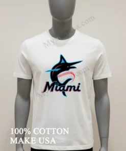 Miami Marlins Baseball Team Logo funny america t-shirts