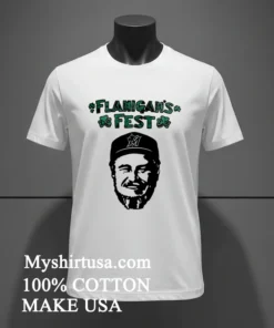 Miami Marlins Flanigan’s Fest 2025 Shirt