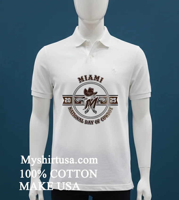 Miami Marlins Mlb X National Day Of Cowboys Baseball Shirt - white-t-shirt Miami Marlins Mlb X National Day Of Cowboys Baseball Shirt White T Shirt 1
