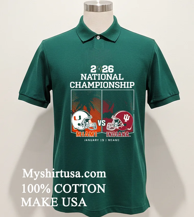 Miami Vs Indiana Cfp National Championship Shirt Green Shirt