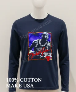 Michael Jordan Chicago Bulls Basketball Goat Dunk Portrait funny america t-shirts