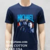 Michael Myers Merch Graphic Shirt Navy Shirt
