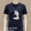Mick Jagger Rolling Stones Black And White Portrait Shirt Navy Shirt