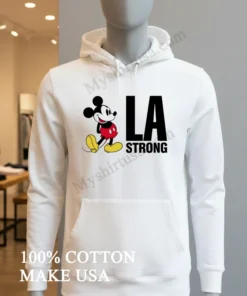 Mickey Mouse La Strong funny america t-shirts