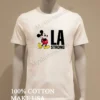 Mickey Mouse La Strong Shirt White T Shirt