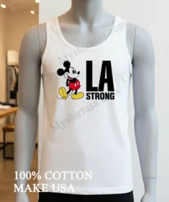 Mickey Mouse La Strong funny america t-shirts