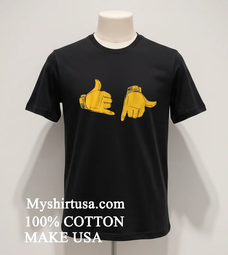 Milwaukee Baseball Call Ended Hands Shirt - balck-shirt Milwaukee Baseball Call Ended Hands Shirt Balck Shirt