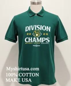 Milwaukee Brew 2025 National League Central Division Champs Shirt