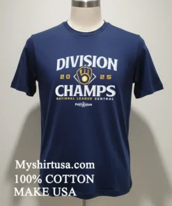 Milwaukee Brew 2025 National League Central Division Champs Shirt