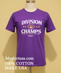 Milwaukee Brew 2025 National League Central Division Champs Shirt