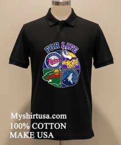 Minnesota For Life Logo Sports 2026 Shirt