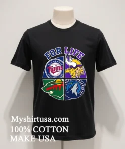 Minnesota For Life Logo Sports 2026 Shirt