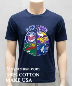 Minnesota For Life Logo Sports 2026 Shirt