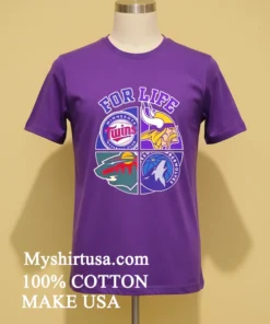 Minnesota For Life Logo Sports 2026 Shirt