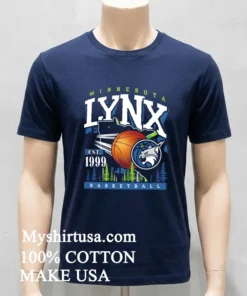 Minnesota Lynx Est 1999 Basketball Shirt
