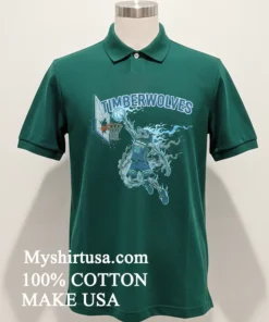 Minnesota Timberwolves Men’s Basketball Skeleton Player Fire Shirt