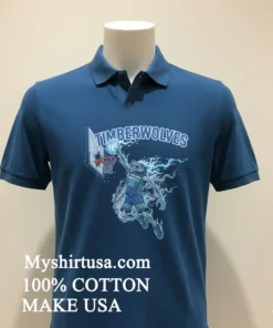 Minnesota Timberwolves Men’s Basketball Skeleton Player Fire Shirt