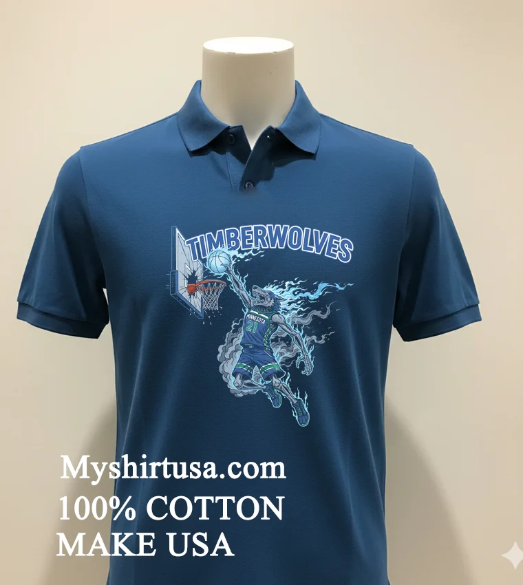 Minnesota Timberwolves Men’s Basketball Skeleton Player Fire Shirt - navy-shirt Minnesota Timberwolves Mens Basketball Skeleton Player Fire Shirt Navy Shirt 1