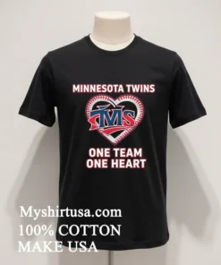 Minnesota Twins One Team One Heart Shirt