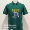 Minnesota Viking Skeleton Warrior Flames Axe Shield Shirt Green Shirt