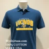 Minnesota Vikings Est 1961 Football Athletic Banner Shirt Navy Shirt 1
