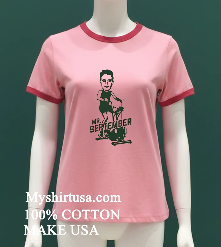 Minnesota Wild Joel Eriksson Ek Mr September Cartoon Shirt Pink T Shirt