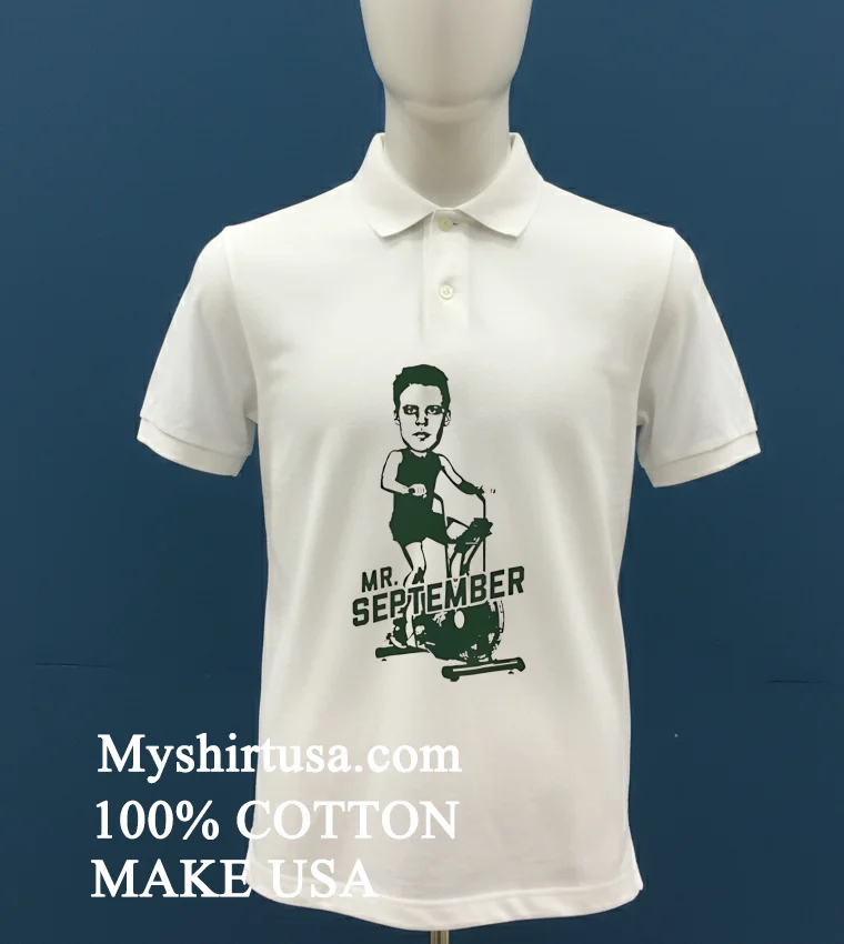 Minnesota Wild Joel Eriksson Ek Mr September Cartoon Shirt - white-t-shirt Minnesota Wild Joel Eriksson Ek Mr September Cartoon Shirt White T Shirt 1