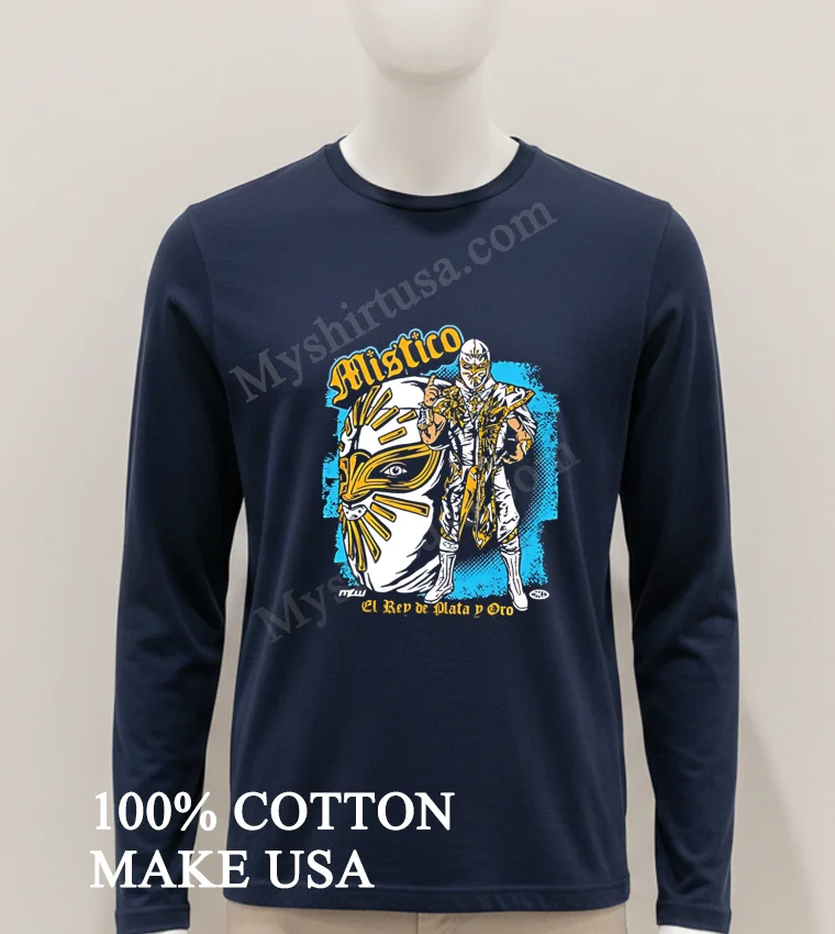 Mistico El Rey De Plata Y Oro Lucha Libre Shirt Hoodie Shirt 1