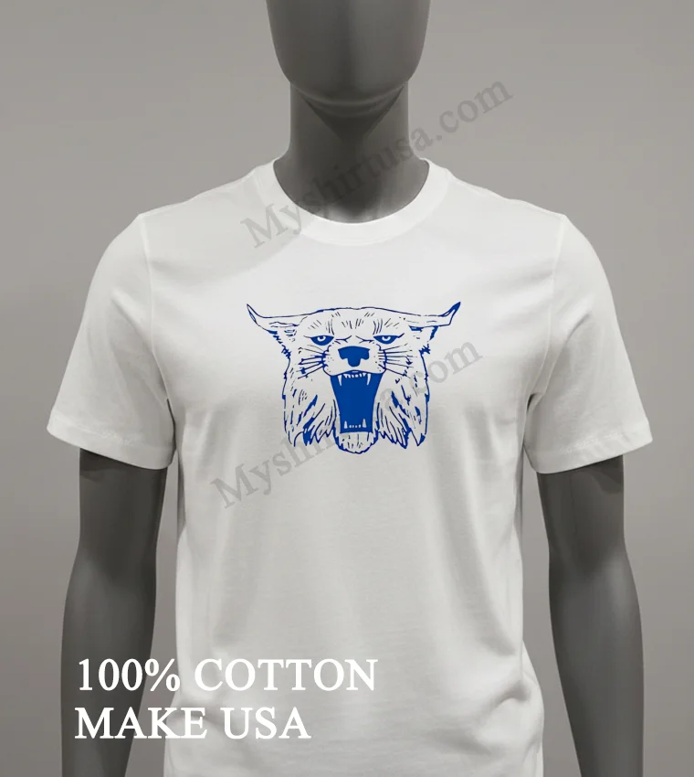 Mitchell And Ness Kentucky Wildcats Mascot funny america t-shirts - white-t-shirt Mitchell And Ness Kentucky Wildcats Mascot Shirt White T Shirt 2