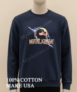 Mortal Kombat Dragon Logo Lightning funny america t-shirts