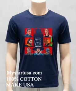 Mortal Kombat Ii Character Collage Shirt