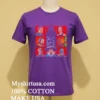 Mortal Kombat Ii Character Collage Shirt Purple Shirt